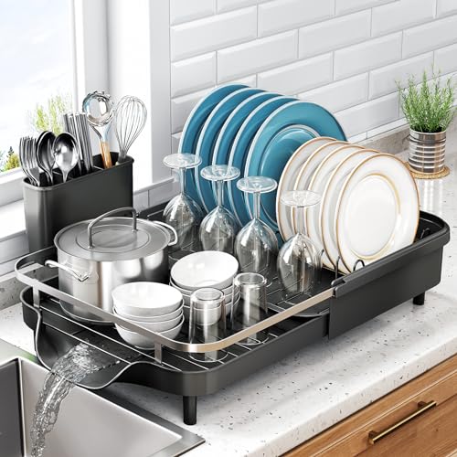 You are currently viewing Elevate Your Kitchen Experience: The Ultimate Stainless Steel Dish Drying Rack Review