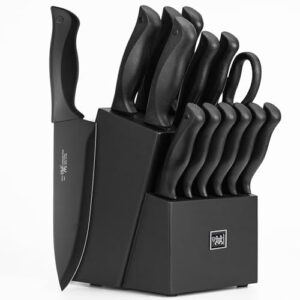 Read more about the article Slice and Dice with Ease: Unveiling the HUNTER.DUAL 15-Piece Self-Sharpening Knife Set!