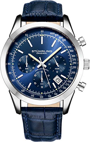 You are currently viewing Timeless Elegance: A Deep Dive into the Stuhrling Original Rialto Chronograph Blue Watch