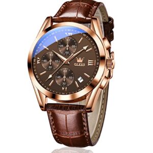 Read more about the article Timeless Style and Function: The OLEVS Men’s Chronograph Watch Review