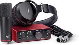 Read more about the article Unleashing Your Creativity: A Deep Dive into the Focusrite Scarlett Solo Studio Bundle for Aspiring Musicians and Podcasters